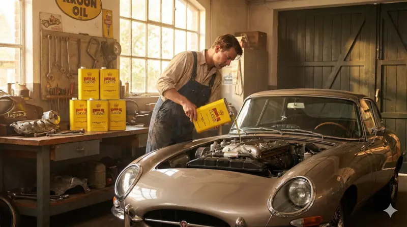 Kroon-Oil Classic Motorolajok Oldtimer autókhoz és Szerviz Termékek