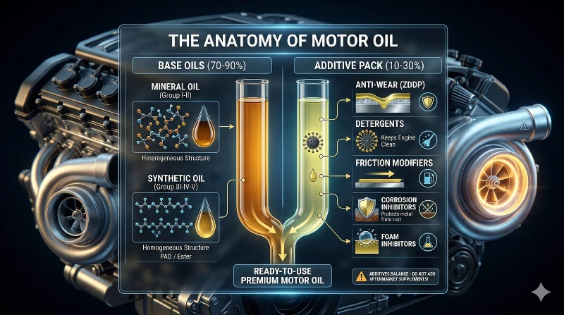 Melyik a legjobb motorolaj? Átfogó kenéstechnikai útmutató az alapolajoktól az adalékokig